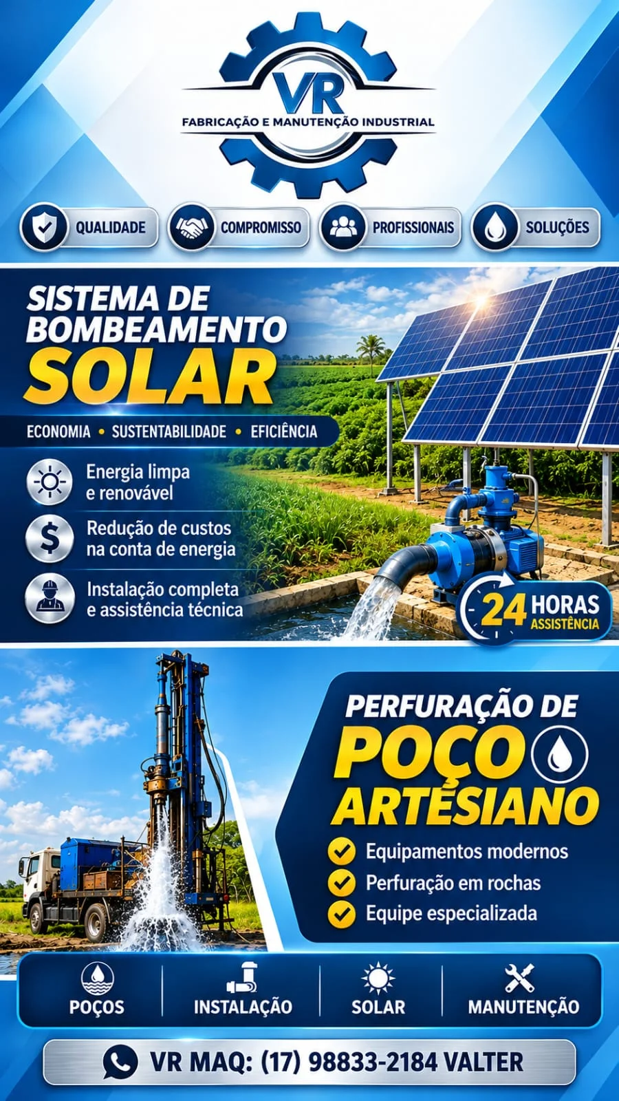 Empresa de poços artesianos