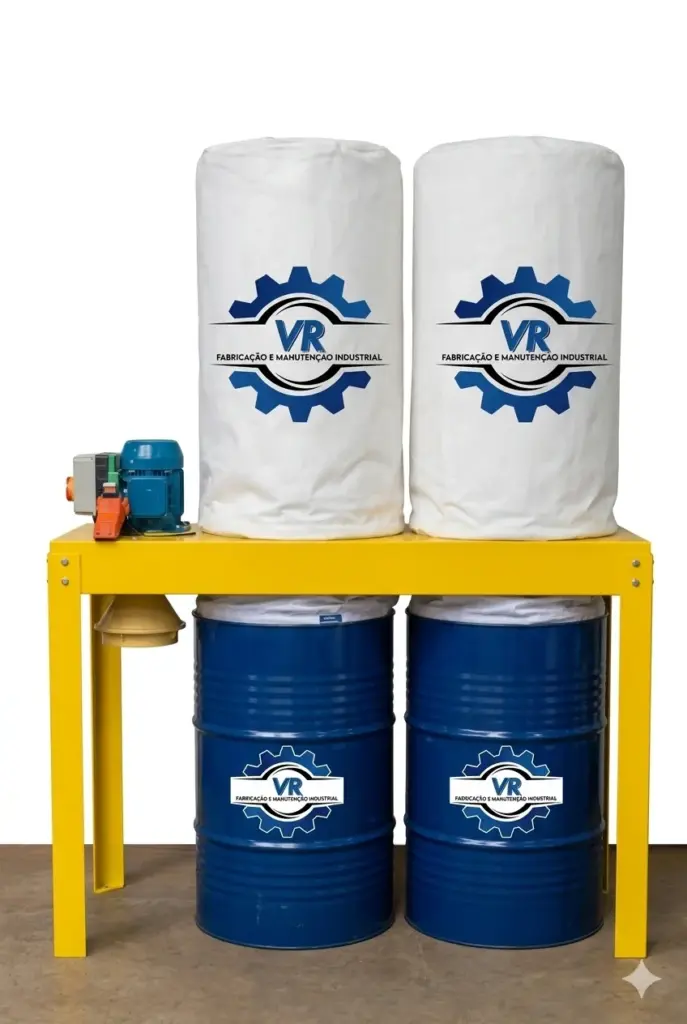 Sistema de Exaustão e Filtragem Industrial