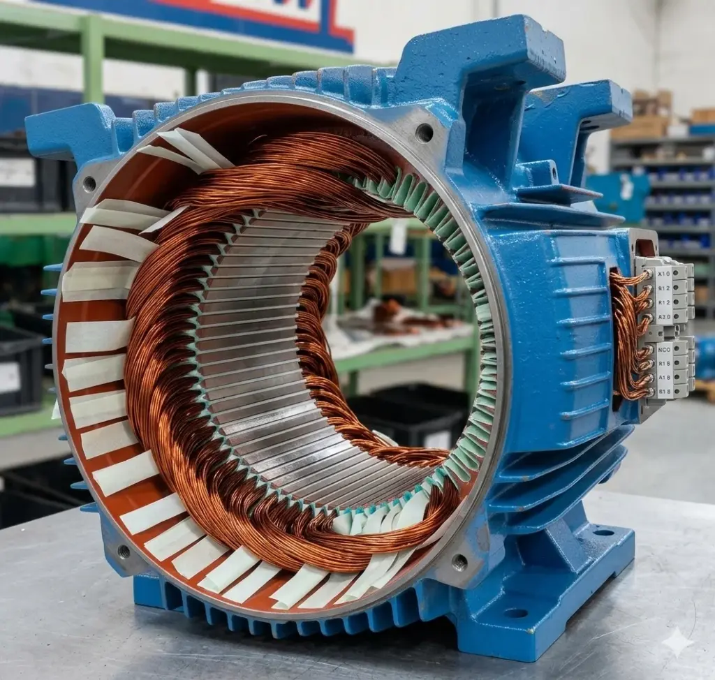 Rebobinamento de Motores Elétricos
